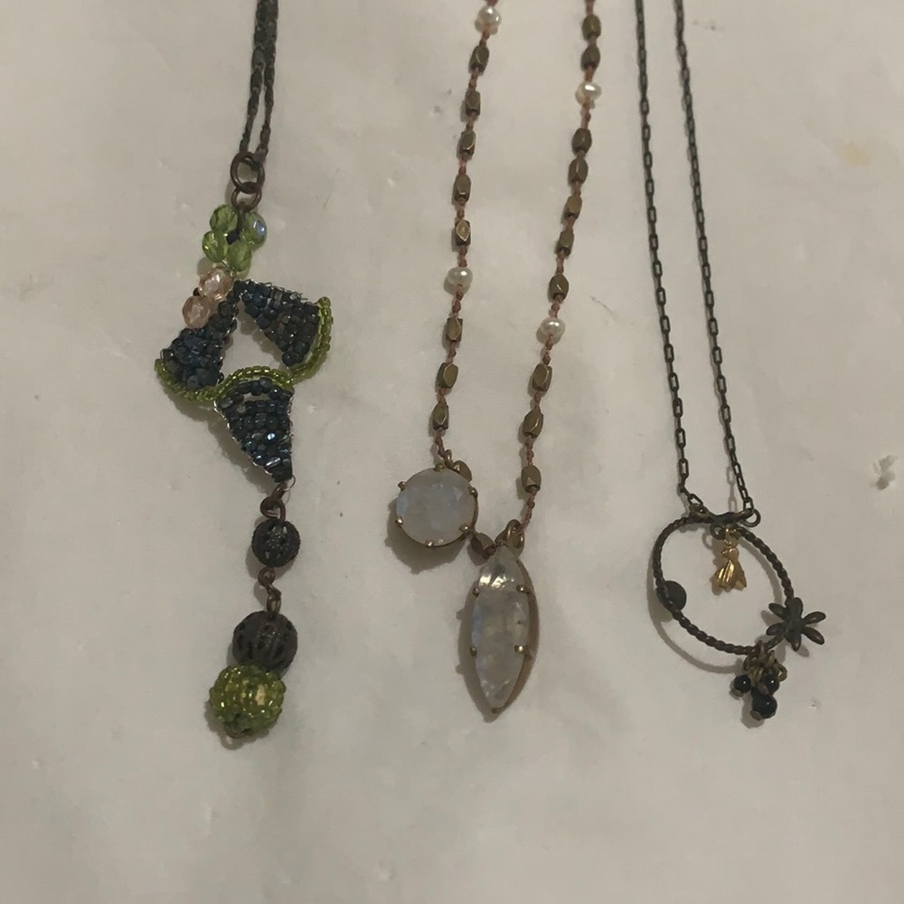 Vintage Anthropologie necklaces